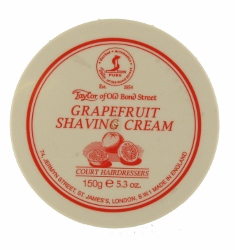 TAY-1017 Taylors of Old Bond Street Grapefruit shaving cream tub 150g